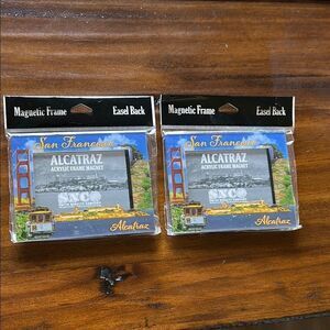 Alcatraz Acrylic Frame Magnet - San Francisco Souvenir